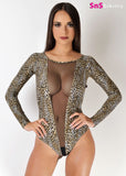 JAGUAR Very Sexy Leopard Bodysuit