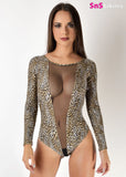 JAGUAR Very Sexy Leopard Bodysuit