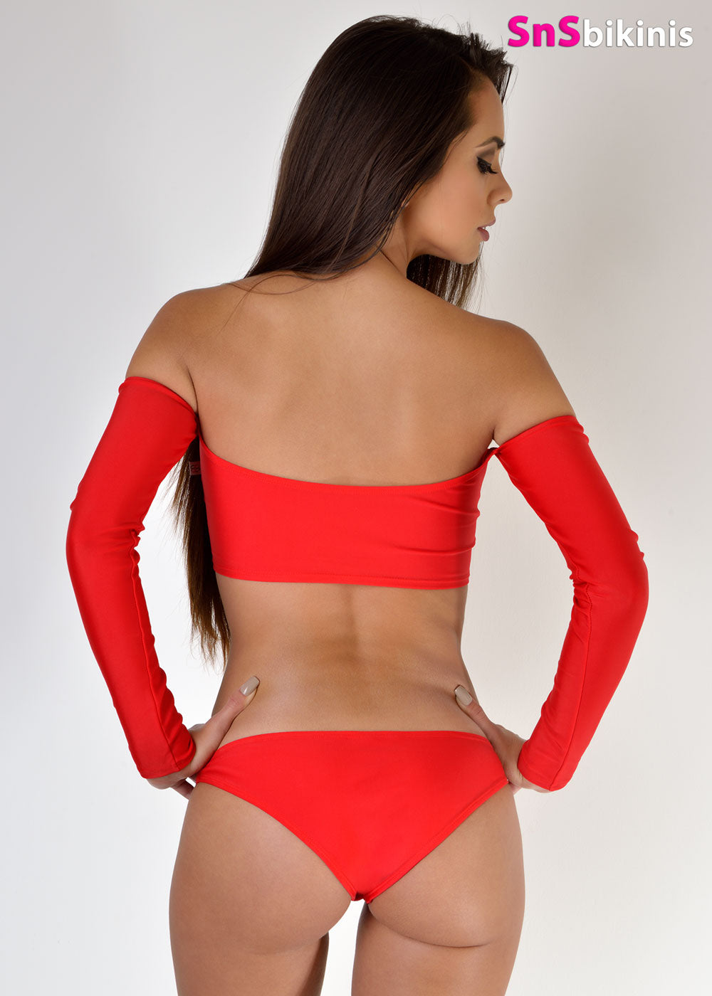 HOT KYLIE Long-Sleeves Maxi Bikini