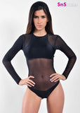 SIRENA Hot Sheer Bodysuit