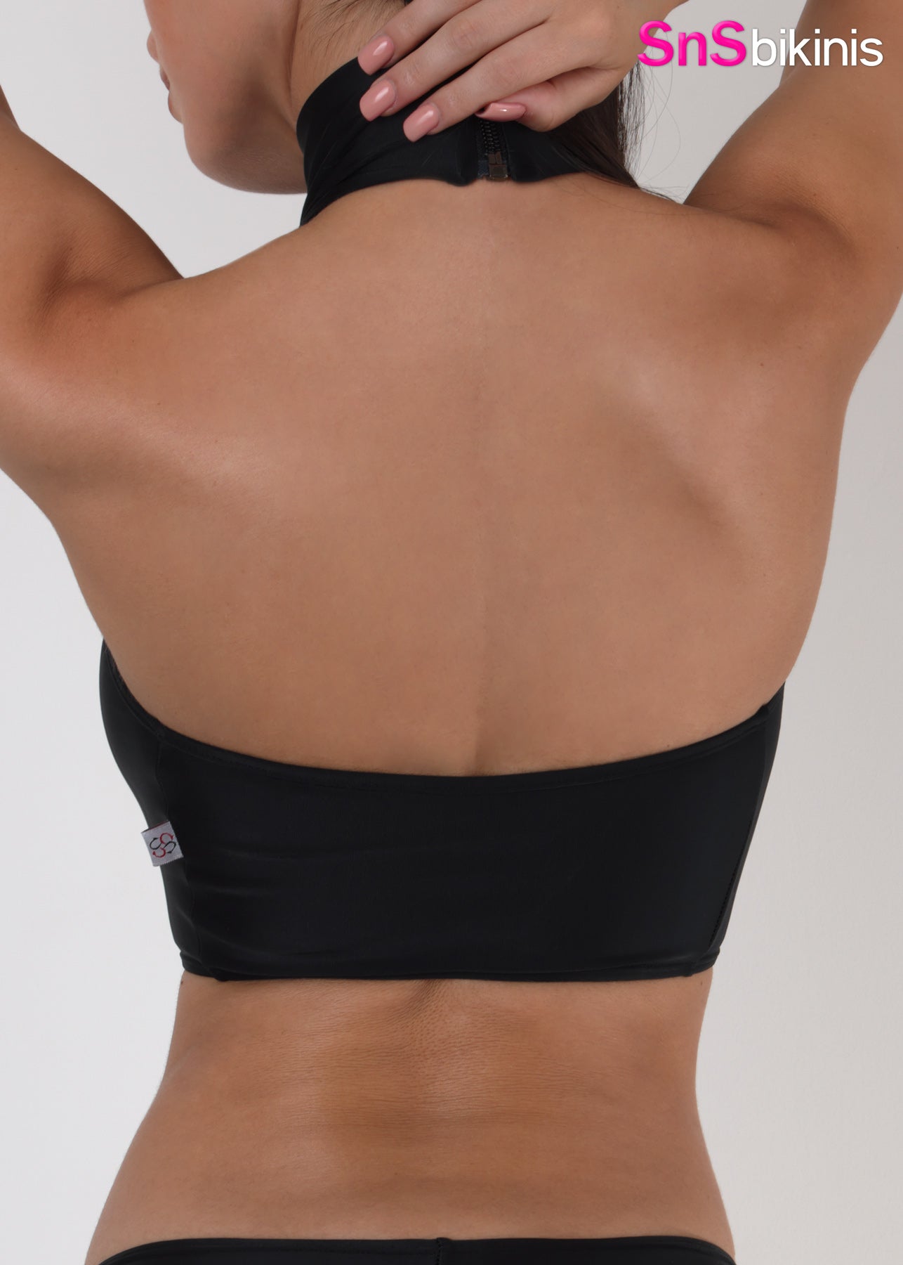 WAVE BREAKER Sporty Maxi Halter Top and Boy Short Bikini