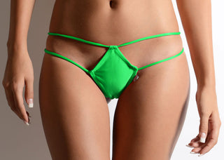 AFRODITA Sensual Diamond Stripes Thong Mini bikini