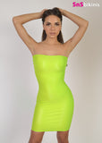 New! IVY Long Neon Tight Dress
