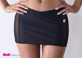 QUEEN Sexy Mini Sheer Skirt