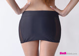 QUEEN Sexy Mini Sheer Skirt