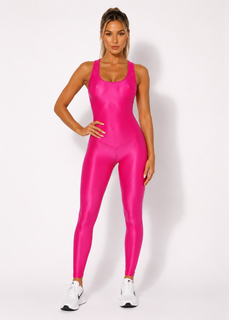 Scarlett New Shiny Effect Jump Suit