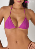 Wild Grape Sexy Triangle Thong Bikini